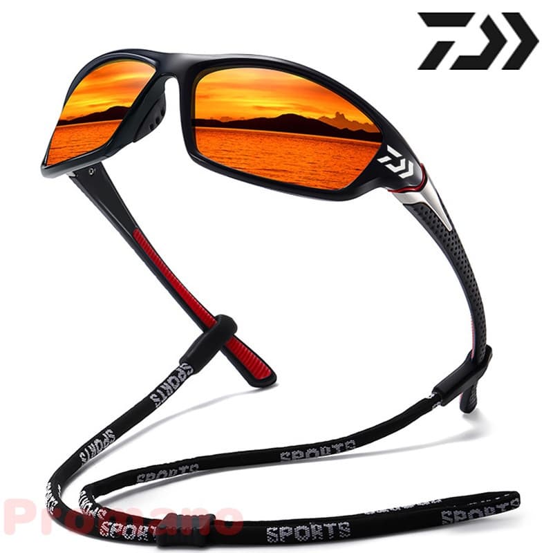 DAIWA Óculos De Sol De Pesca Polarizada Masculinos De Condução Passeio Clássicos UV400 Eyewear