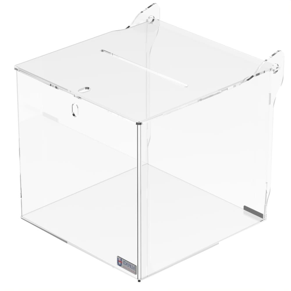 Urna Cubo Sorteio 20 Cm X 20 Cm Promocional