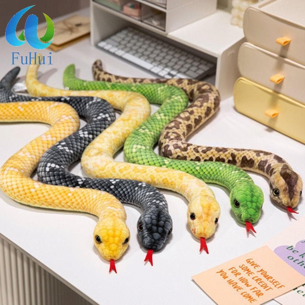 Brinquedo De Pelúcia De Cobra Simulada FUHUI , Macio Do Ano Da ,