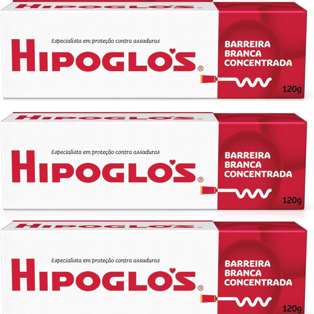 KIT 3UN HIPOGLÓS 120G POMADA - Johnson & Johnson