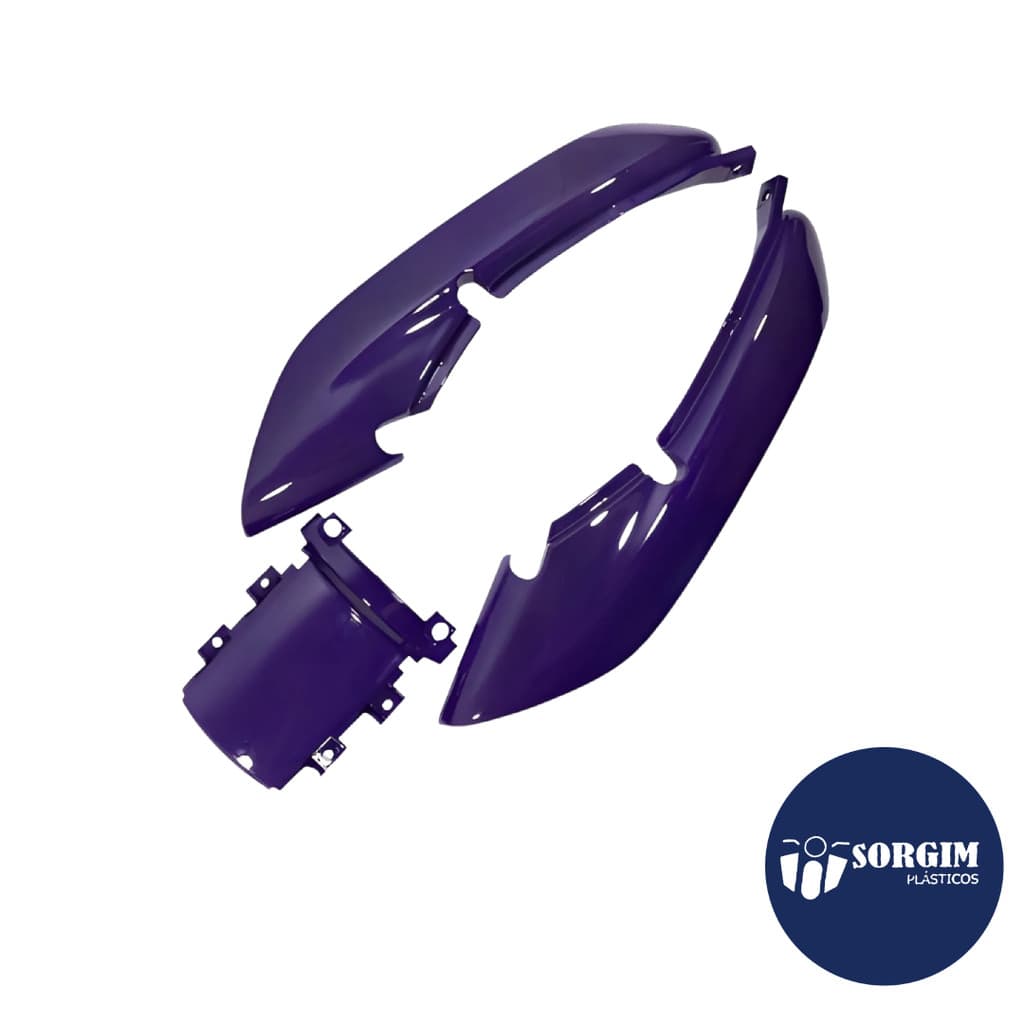 Rabeta Completa Titan 125 1998/1999 Roxo