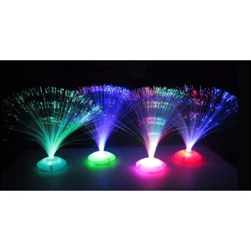 5/luminária Led Abajur Brilha(fibra Ótica )