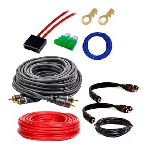 Kit Fiação Instalação Som Modulo Amplificador 200w / 300w