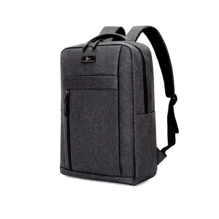 Mochila Para Notebook 15,6 Polegadas Lenovo Lecoo Bg01 Cinza Resistente Leve P/ Dia a Dia Portátil