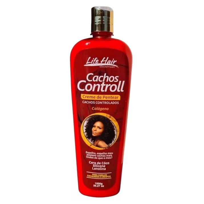 Creme De Pentear Cachos Controll Life Hair 1 Litro