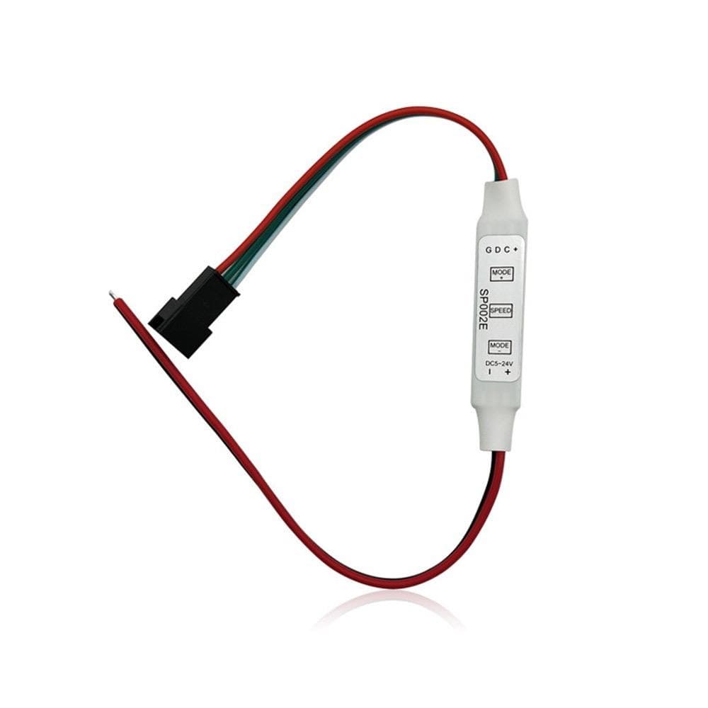 Central Controle Fita LED Sequencial com Efeito 12V 24V