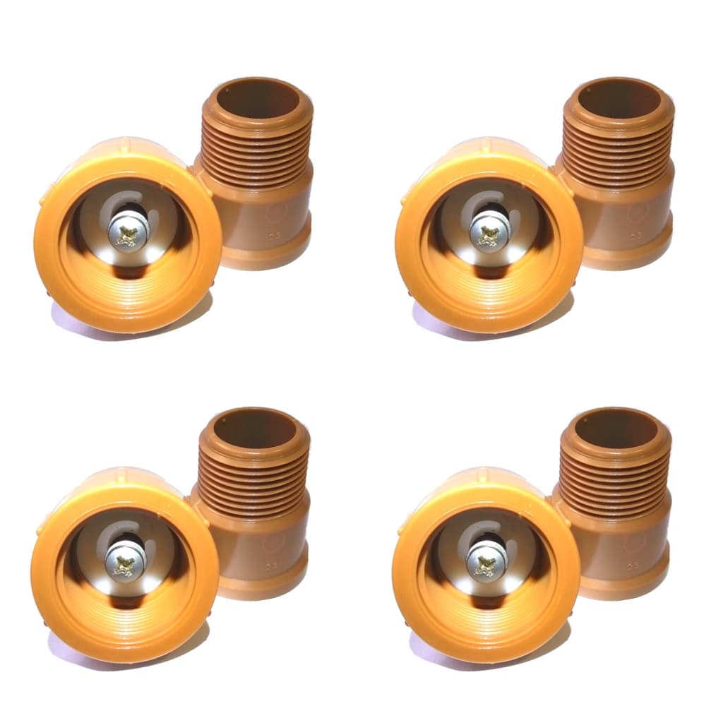 Válvula Bloqueadora De AR  3/4" DN25 Kit Rosca 4X Completo