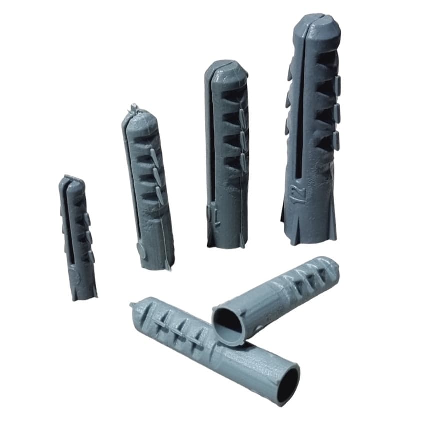Bucha Universal Para Parede B 6 - 8 - 10 mm S/aba Sem Parafuso