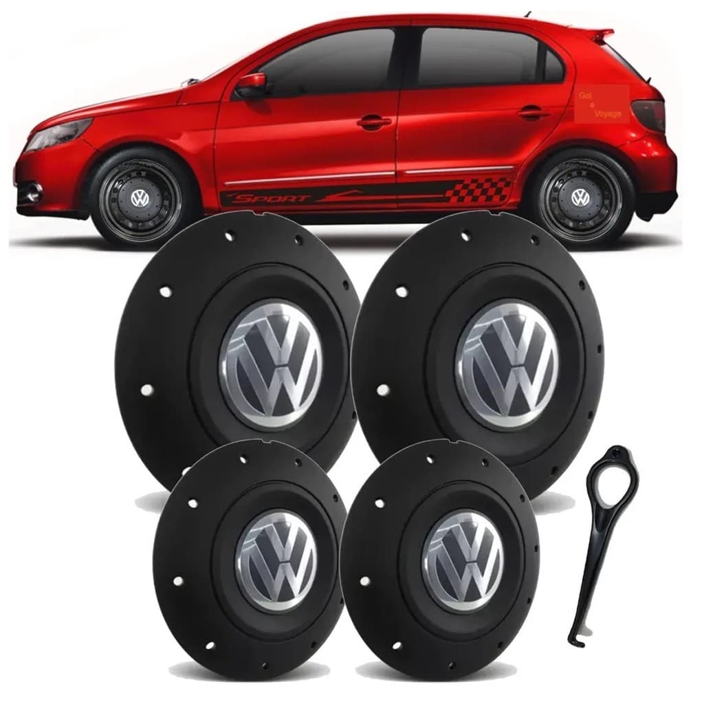 Calota Centro De Roda Ferro Vw Aro 13 14 15 Amarok Promoção