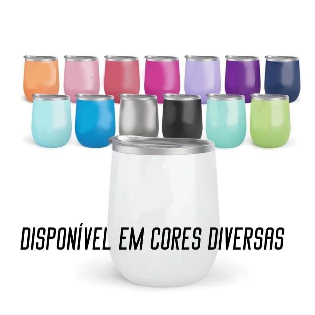 Copo Térmico Inox Com Tampa E Abridor Gelado Quente 350ml Diversas Cores