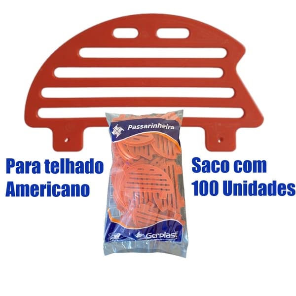 Passarinheira Para Telhado Americana 100 und