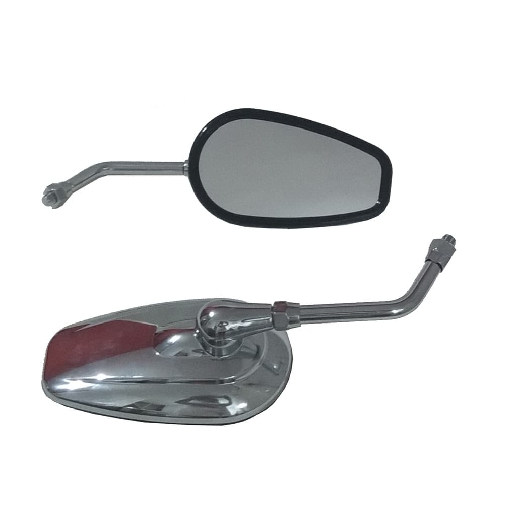 Retrovisor espelho Cromado Mod Harley Para Drag Star 650