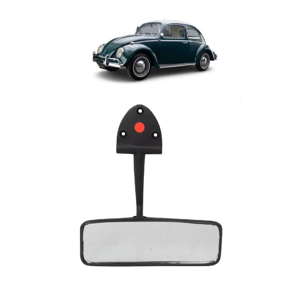 Retrovisor Interno com 3 Furos Fusca 1959 A 1975