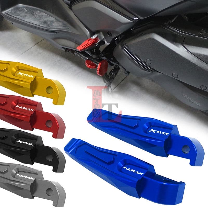 Adequado para YamahaXMAX300 /250 NMAX155 /125 Modificado Pedal Traseiro Pedal Pequeno do Passageiro do Assento Traseiro
