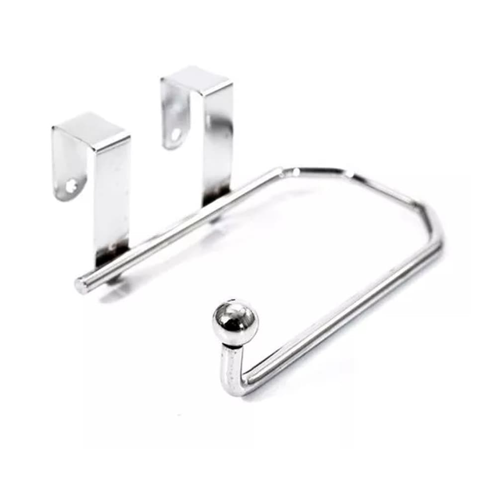 Suporte Luxo P/ Papel Higienico Caixa Acoplada 1 Rolo Aço