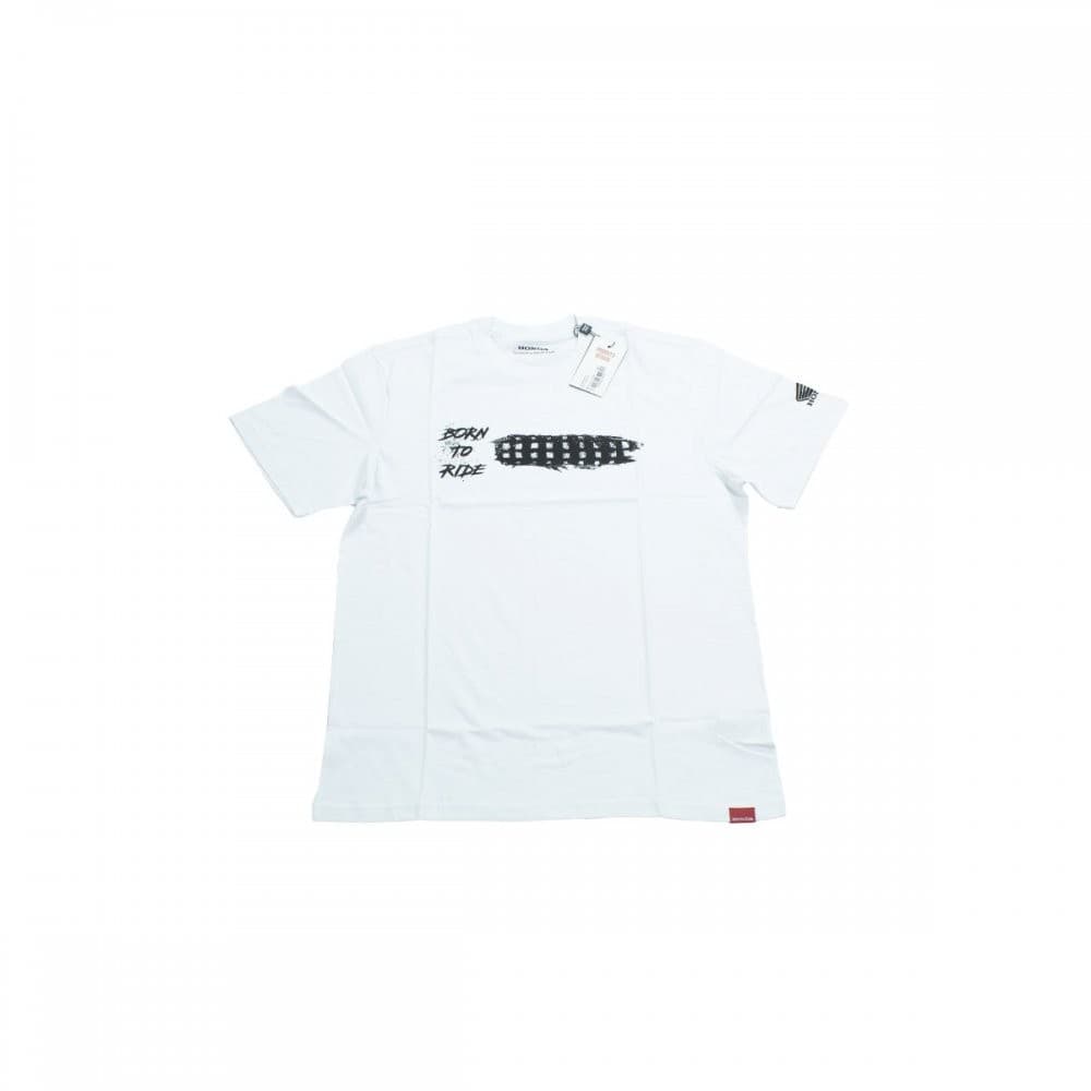 Camiseta Honda Adventure Born To Ride Branca Tamanho M