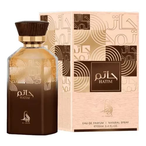 Perfume Árabe Original Masculino Hatim Fixação 100ml  Fl Oz