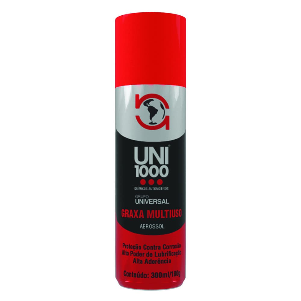 Graxa Branca Líquida Spray Aerossol 300ML - 180G (Alta Performance)