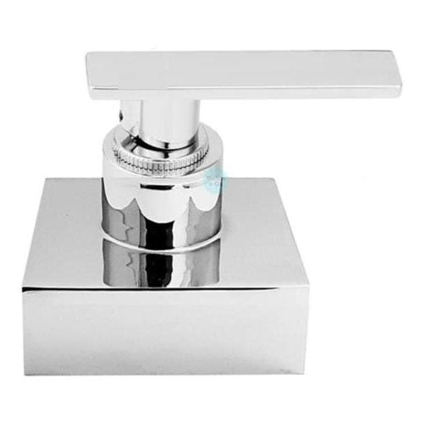 Acabamento Registro Quadrado Com Alavanca Quadrada C73 Luxo 1/2 A 3/4 Metal