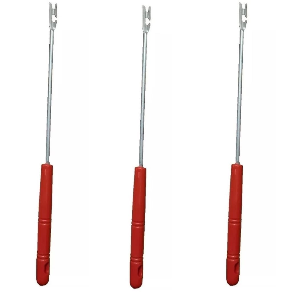 Saca Anzol Tirar Anzol Da Garganta Do Peixe kit c/3 Unidades