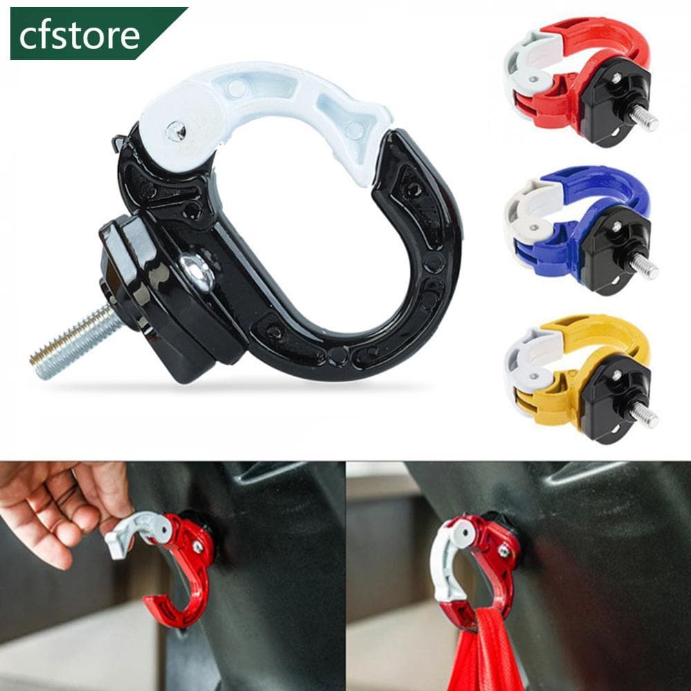 1Pc Gancho De Alumínio De Liga Para Motocicletas Bolsas De Capacete De Motocicleta Duráveis Gadget Luva Scooter Porta