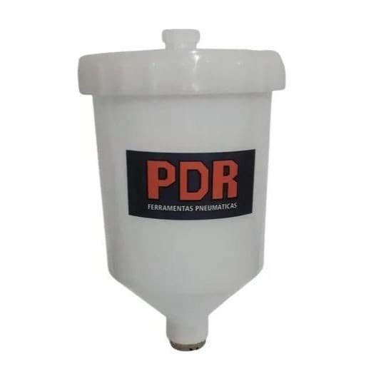 COPO PARA PISTOLA PINTURA BRANCO 600ML - PDR