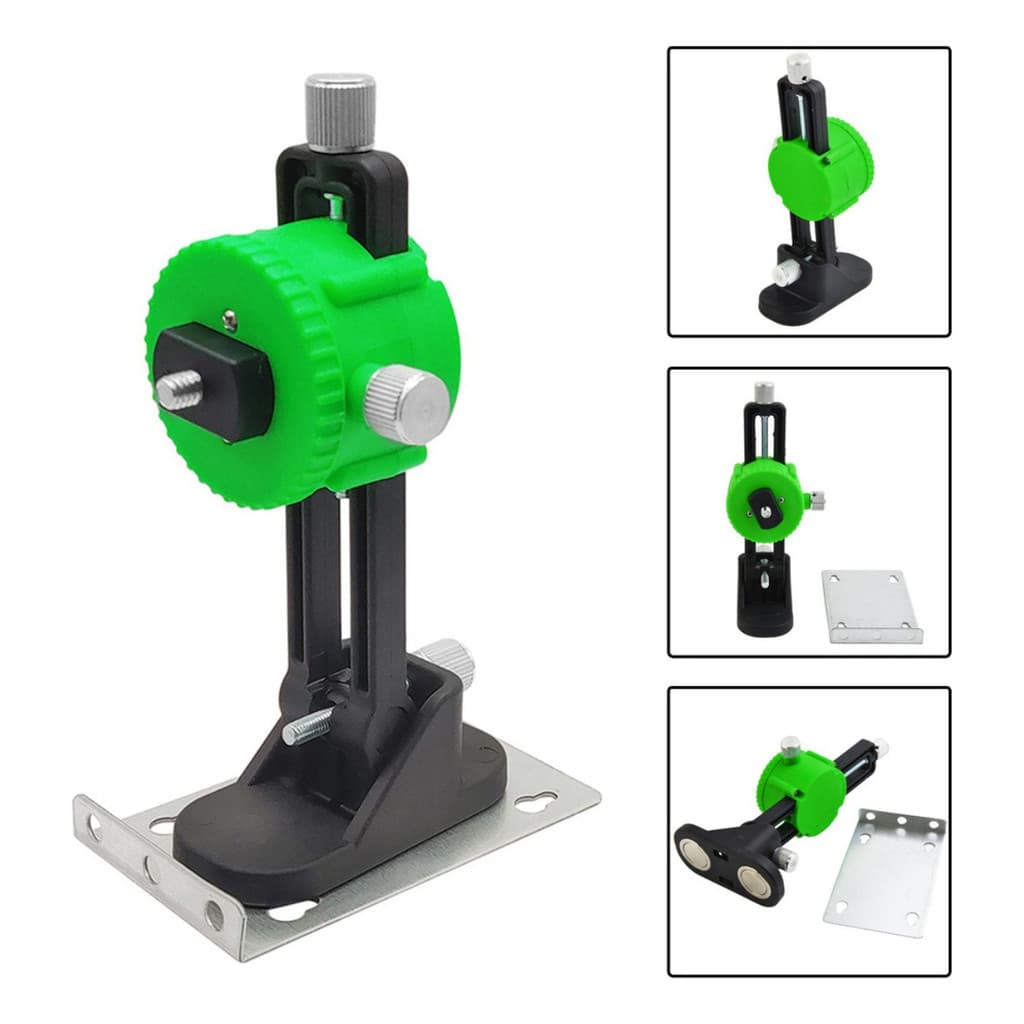 Suporte Para Nível A Laser Magnético De Parede Com 2 Imã 1/4