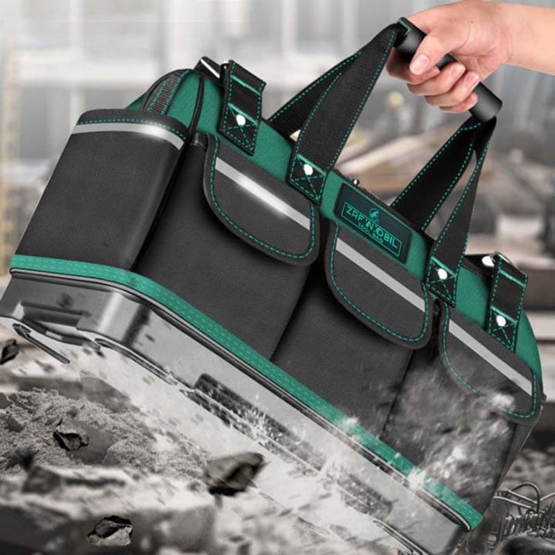 caixa organizadora grande Tool Bolsas profissional ferramentas armazenamento Para presente