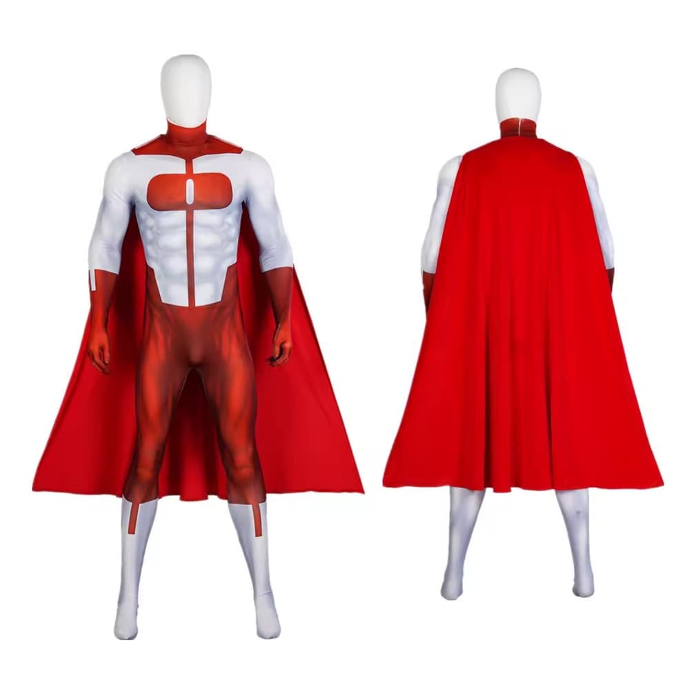 Fantasia Omni-man Com Capa Série Invencível Cosplay Traje