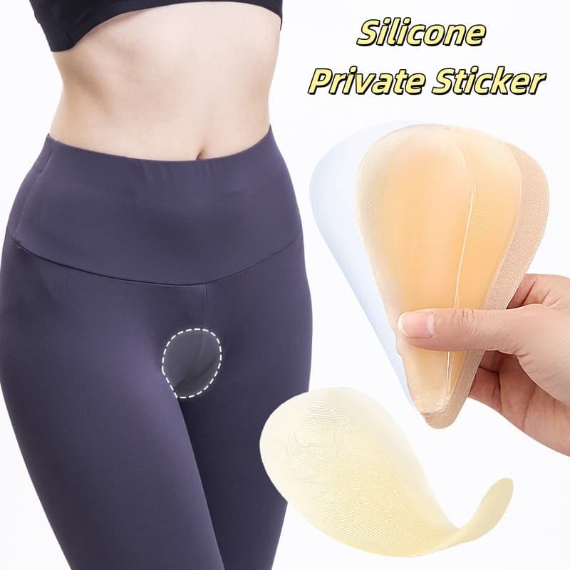 Reutilizável Traceless Invisível Adesivo Silicone Camelo Toe Para Mulheres Leggings Roupa De Banho Almofada De Cobertura