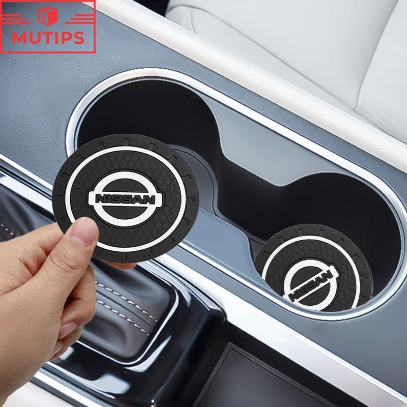 Nissan Porta Garrafas De Borracha Macia Anti-Derrapante Para Versa Kicks Tiida March Sentra Livina gtr
