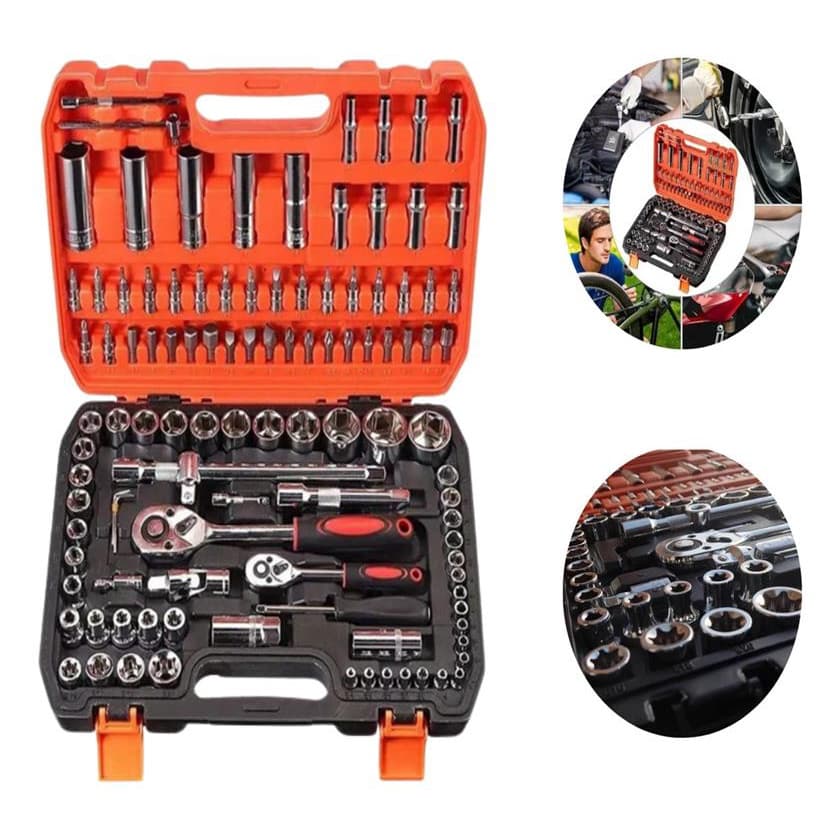 Jogo De Soquete 1/2 Simila Gedore 108pc Aco Crv Profissional