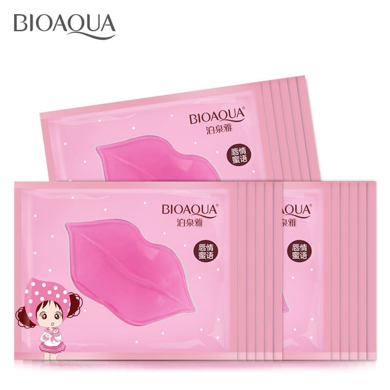 3PC Colágeno nutrir máscara labial esfoliar/ hidratante cuidados com os lábios