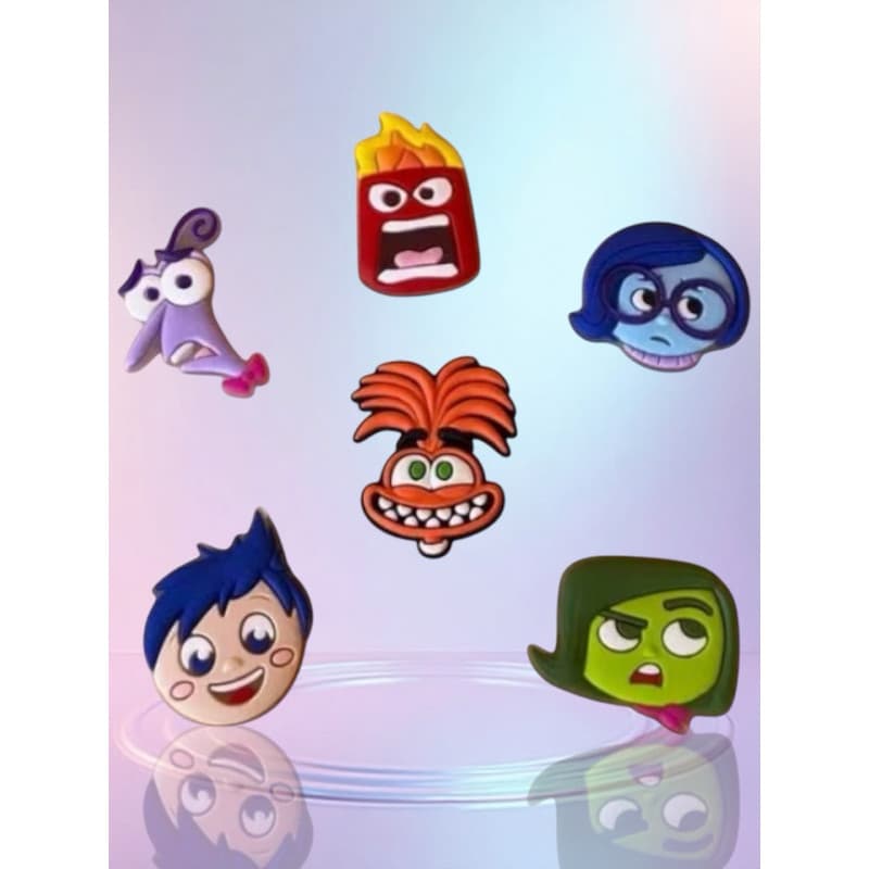 Aplique Emborrachado Infantil Divertidamente  Laços Tiaras Prendedores Artesanato DIY