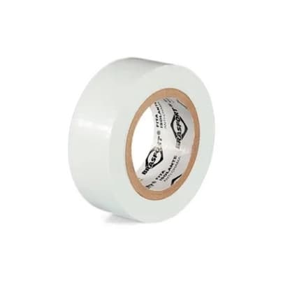 Fita Isolante Antichama Branco 19mm x 10m - BRASFORT