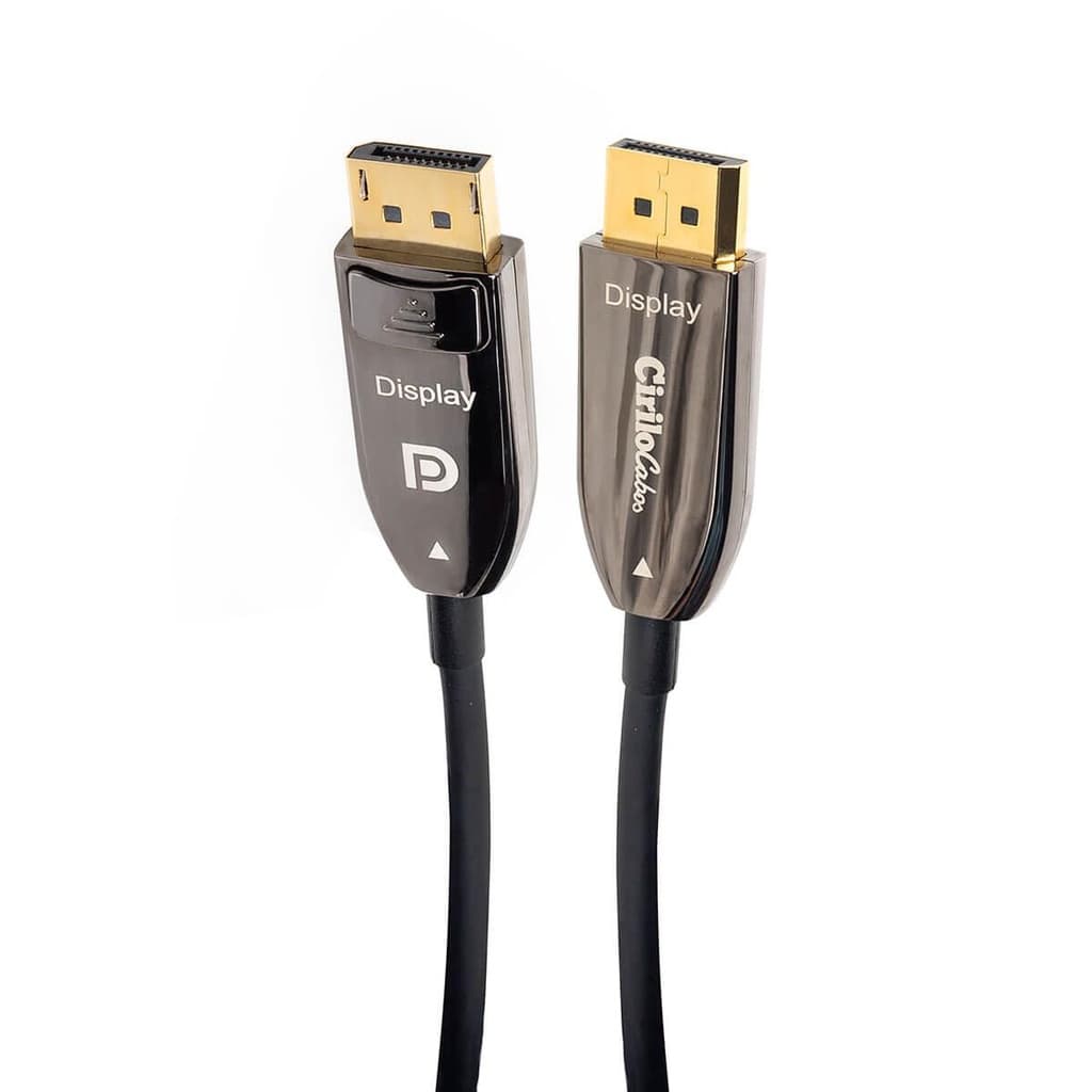 Cabo Displayport 1.4 Fibra Óptica De 8k 60hz - 15 Metros
