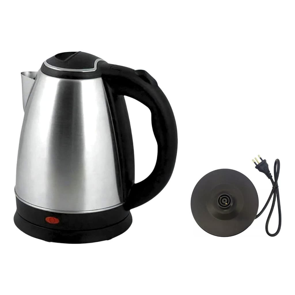 Chaleira Elétrica Clink Em Aço Inox Esquenta Água Fervura Rápida 1,8 Litros Desligamento Automático