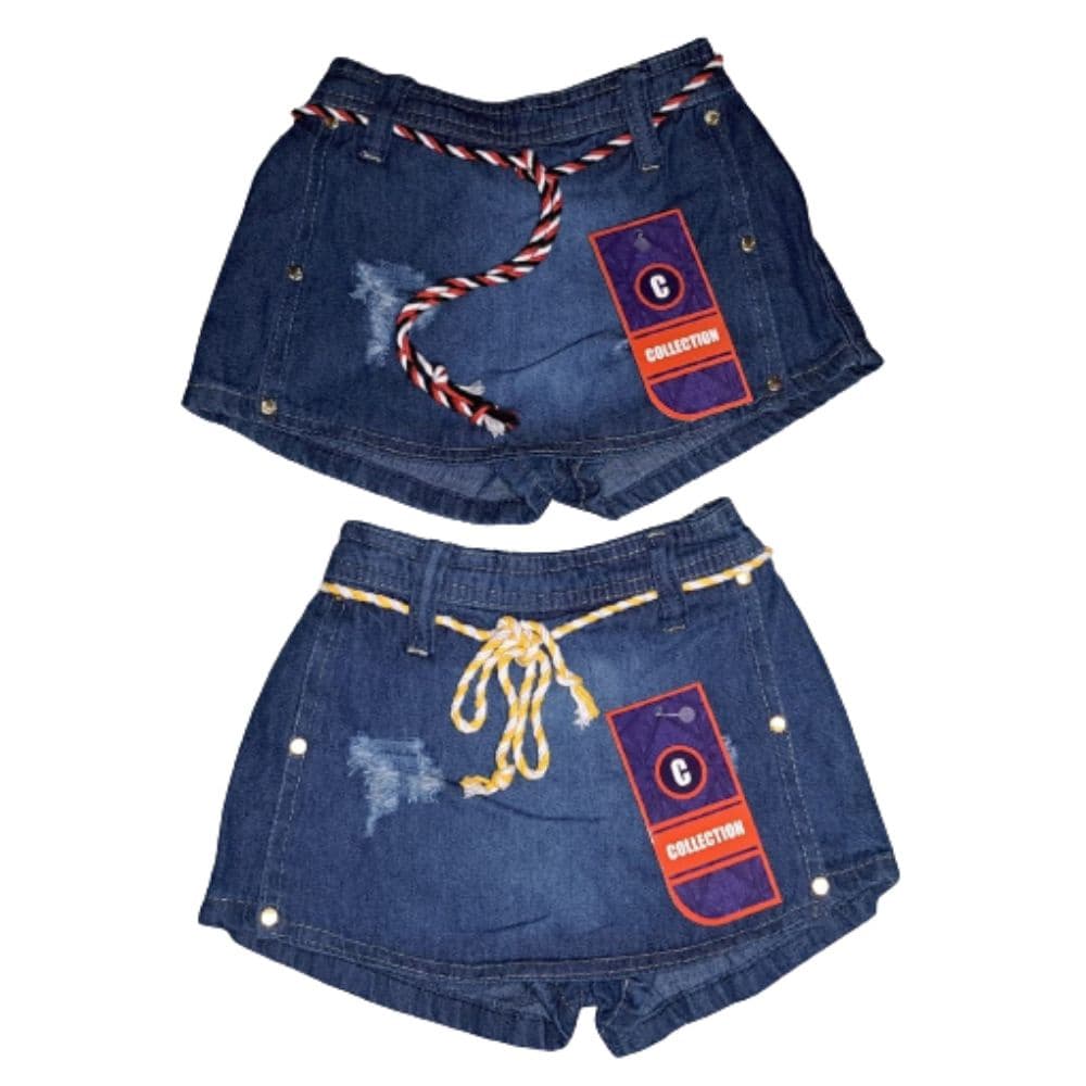 Short Saia Infantil Menina Blogueirinha