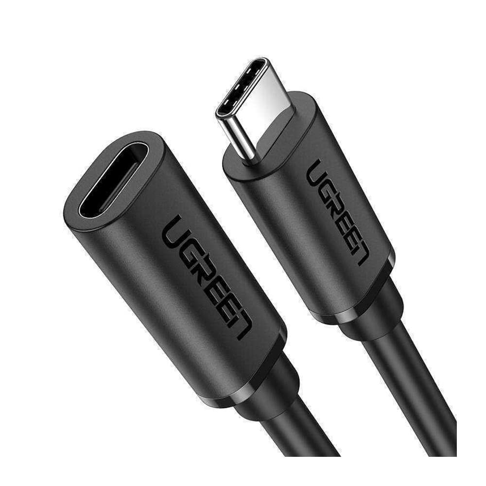 Cabo de Extensão Ugreen Usb-C Macho Fêmea 5A Gen 2 1 metro