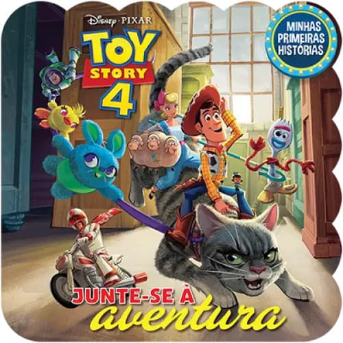 Livro Toy Story 4 - Minhas Primeiras Histórias Disney