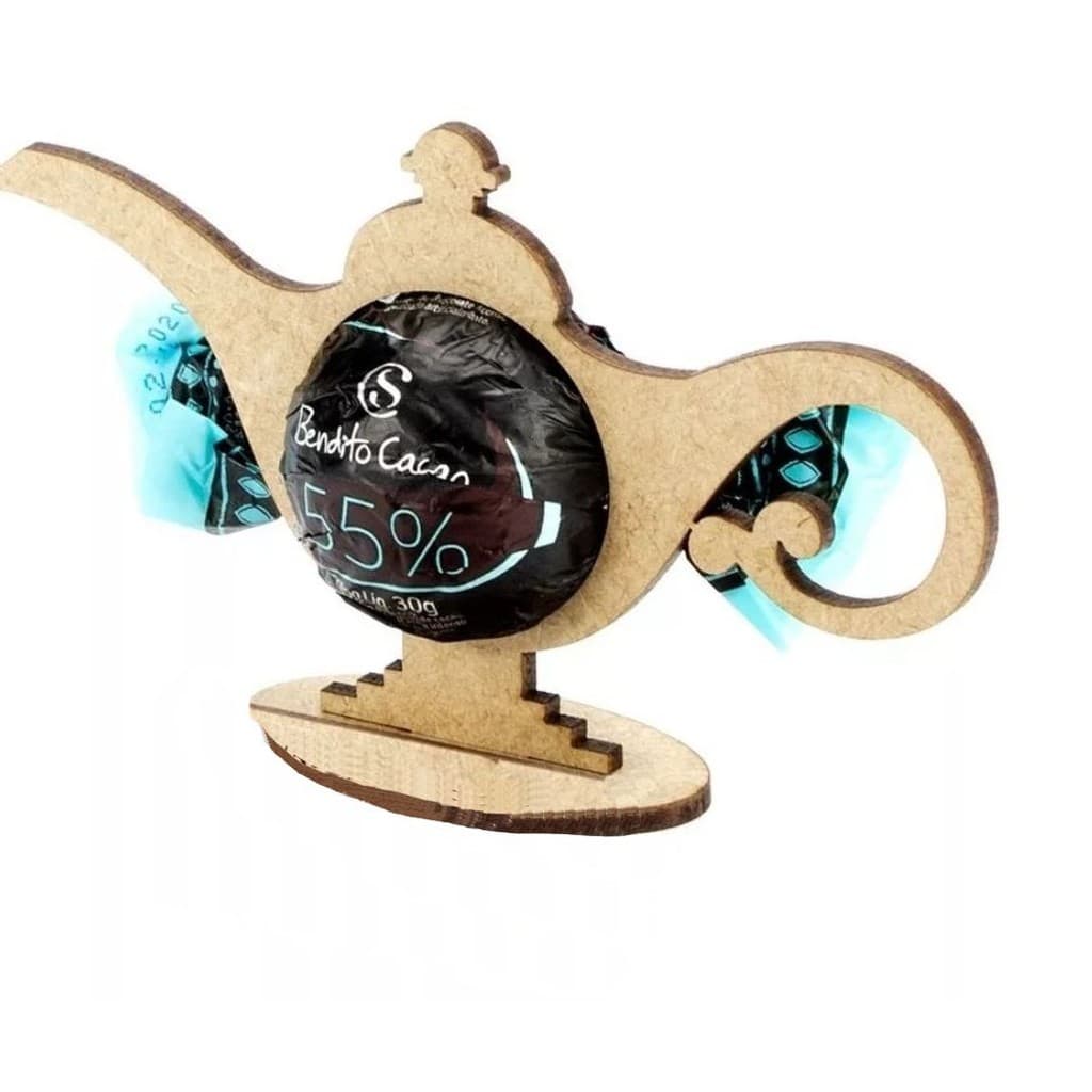 Kit 50 lampada de aladim Porta Bombom 8cm
