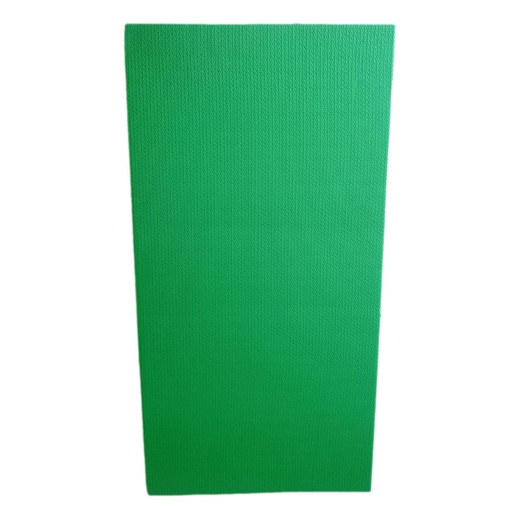 Colchonete Tatame Tapete EVA 100x50x2cm 20mm Verde Ioga Academia Ginástica Ioga Pilates