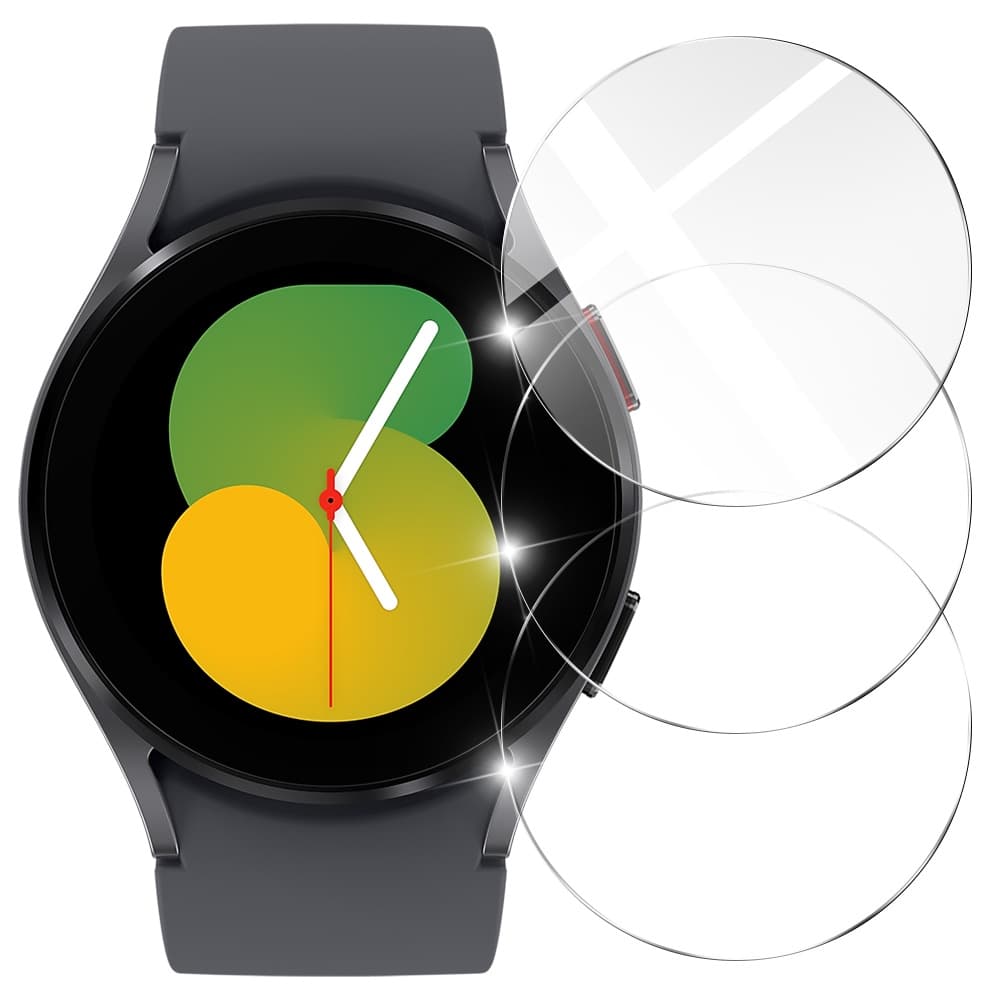 3 Peliculas de Vidro marca 123Smart compativel com Galaxy Watch 4 5 6 40/43/44/47MM