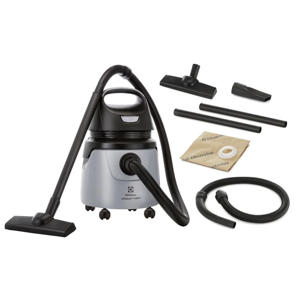 Aspirador de Pó e Água 1400W Smart Electrolux 10L com Conjunto de Acessórios e Rodas 360° (A10N1) - 127V