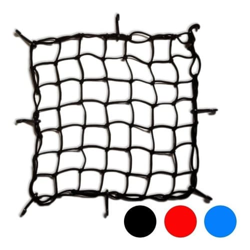 Rede Para Bagageiro Moto Capacete 55 X 55cm