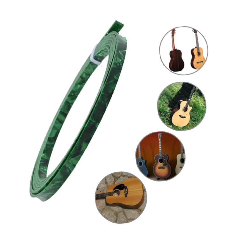 YOIOI Tiras De Purfling Para Ligação De Guitarra , Embutidas De Acabamento De Borda , Clássica , Acessório De Peça