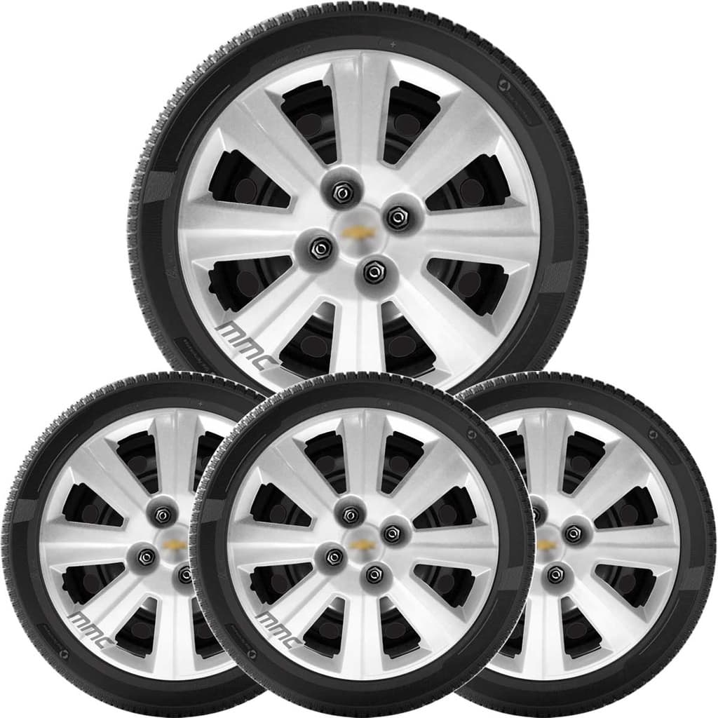 4x Calota AGILE ASTRA CORSA Aro 15 Prata MELHOR PREÇO!