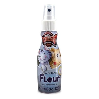 Deo Colonia Perfume Para Cães E Gatos Catdog 120ml - Fleur