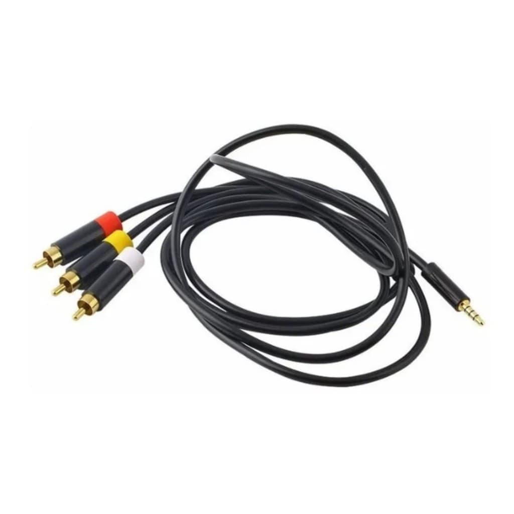 Cabo Av Xbox 360 Super Slim Para Xbox Av Audio E Video Xbox  360