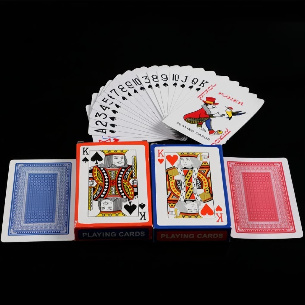 Baralho 54 cartas para jogar com Família, Amigos Diversão